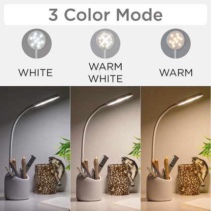Study Table Pen Holder with lamp