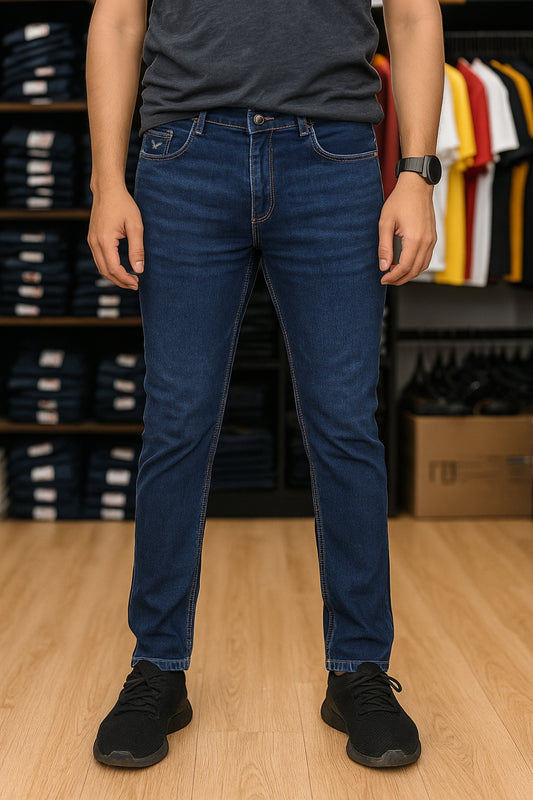 American Eagle Straight Fit Denim Jeans – Dark Indigo Blue (Unisex)